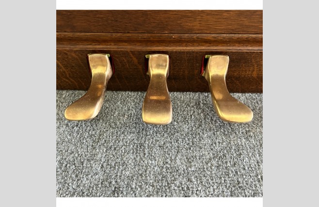Rippen Dark Oak Wood Largo Upright Piano, Used - All Inclusive Premium Package (SN:130345) - Image 15